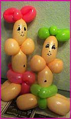 balloon babies and bows