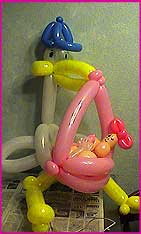 balloon stork