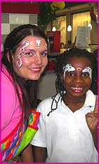 angel face paint