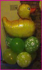 baby duck shower balloon