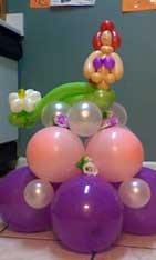 balloon mermaid centerpiece link o loon