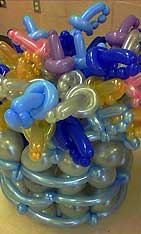 sword basket balloon boys party favors decorations