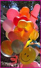 fancy helium balloon delivery